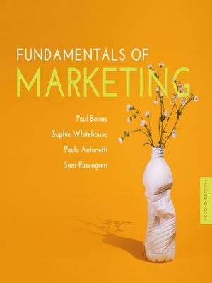 cover image of Fundamentals of Marketing